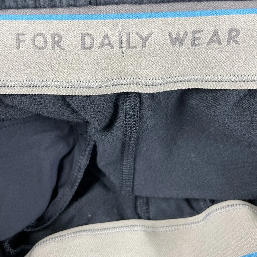 Mack Weldon Blue Performance Mens Drawstring Joggers Size L